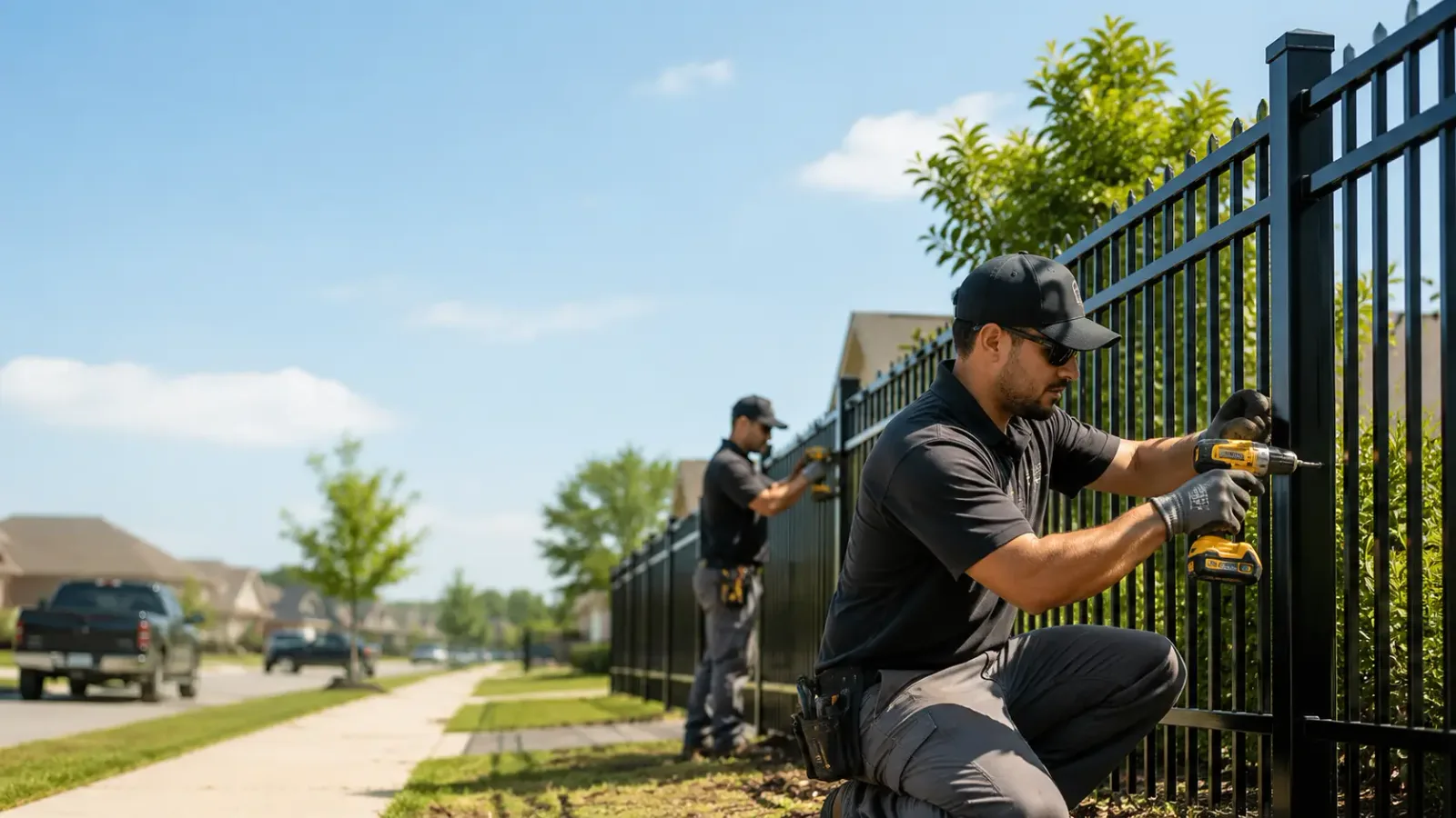 Metal Fence Installation in Hartland, WI